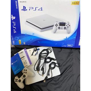 ソニー(SONY)のSONY play station4 CHU-2100 Ab02 ホワイト(家庭用ゲーム機本体)