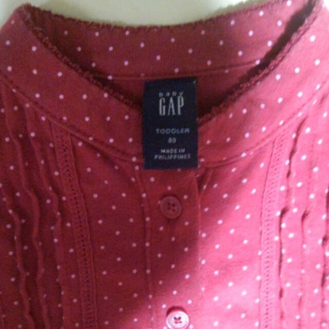 GAP(ギャップ)のBaby GAPｶｯﾄｿｰ80☆ キッズ/ベビー/マタニティのキッズ服女の子用(90cm~)(その他)の商品写真