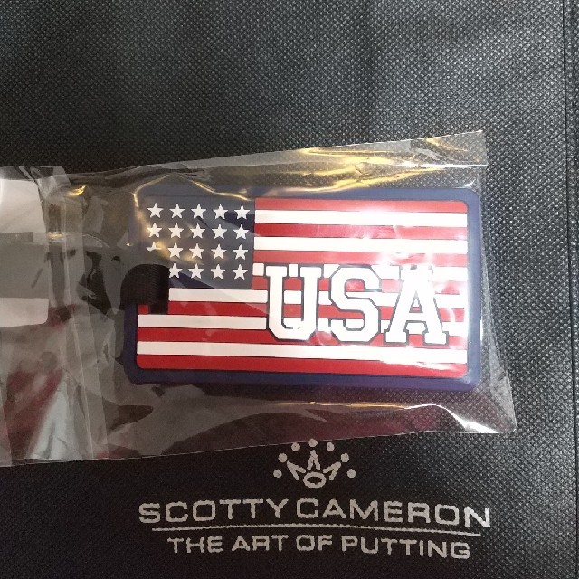 Scotty Cameron(スコッティキャメロン)のスコッティキャメロン パターカバーリーシュ　ギャラリー  USA フラッグ スポーツ/アウトドアのゴルフ(その他)の商品写真