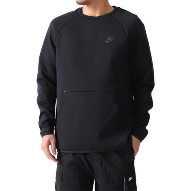 NIKE - NIKE テックフリース クルーネック スウェット928472-010 NIKE - NIKE テックフリース クルーネック スウェット928472-010
