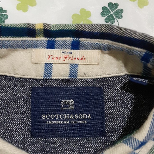 SCOTCH & SODA(スコッチアンドソーダ)のスコッチ&ソーダネルシャツ　定価20000 メンズのトップス(シャツ)の商品写真