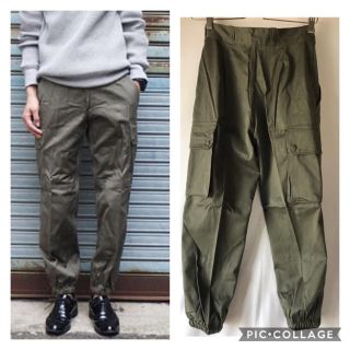 ワンエルディーケーセレクト(1LDK SELECT)の【美品デッドストック未使用】フランス軍　F-2 パラシュートカーゴパンツ(ワークパンツ/カーゴパンツ)