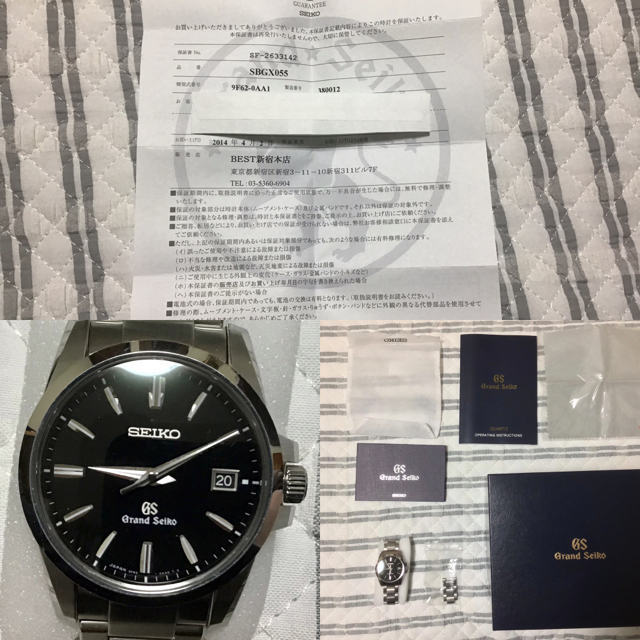 Grand Seiko(グランドセイコー)のグランドセイコー　SBGX055 【値下げ中】 メンズの時計(腕時計(アナログ))の商品写真