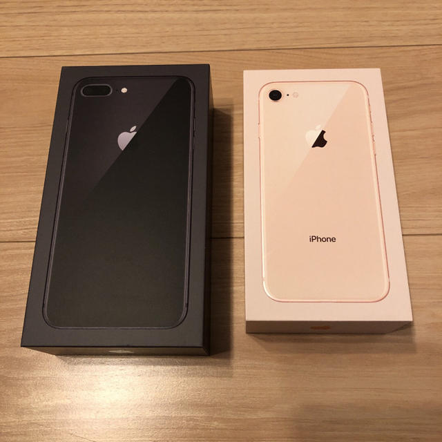 Apple(アップル)のiPhone8 &  iPhone8Plus 箱のみ スマホ/家電/カメラのスマートフォン/携帯電話(その他)の商品写真