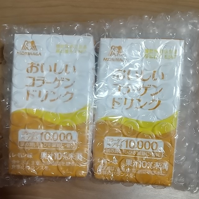 森永製菓(モリナガセイカ)の♯森永製菓♯おいしい♯コラーゲン♯ドリンク14本ピーチ味＋レモン味 食品/飲料/酒の健康食品(コラーゲン)の商品写真