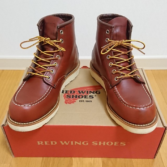 【REDWING】9106モックトゥブーツ7D（25センチ）