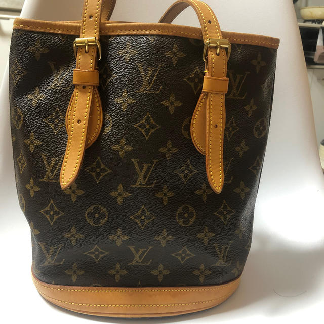 多様な LOUIS VUITTON ルイヴィトン モノグラム バケツ 美品 ...