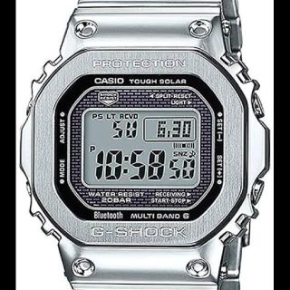 【新品】G-SHOCK GMW-B5000D フルメタル シルバー(腕時計(デジタル))