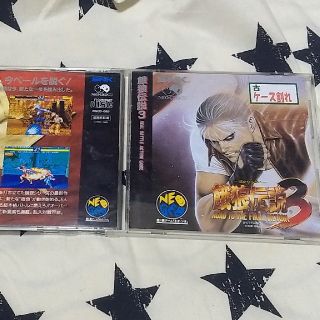 ネオジオCD 餓狼伝説３ 状態悪 NEOGEO(家庭用ゲームソフト)