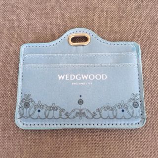 WEDGWOOD定期＆カードホルダー(名刺入れ/定期入れ)