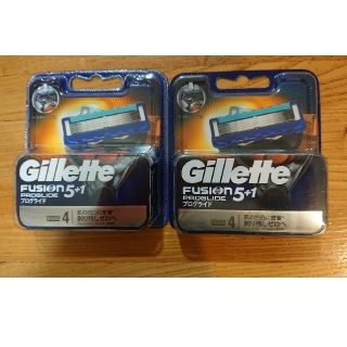 ジレット フュージョン プログライド  替刃 4個入2セット合計8個 新品正規品(カミソリ)