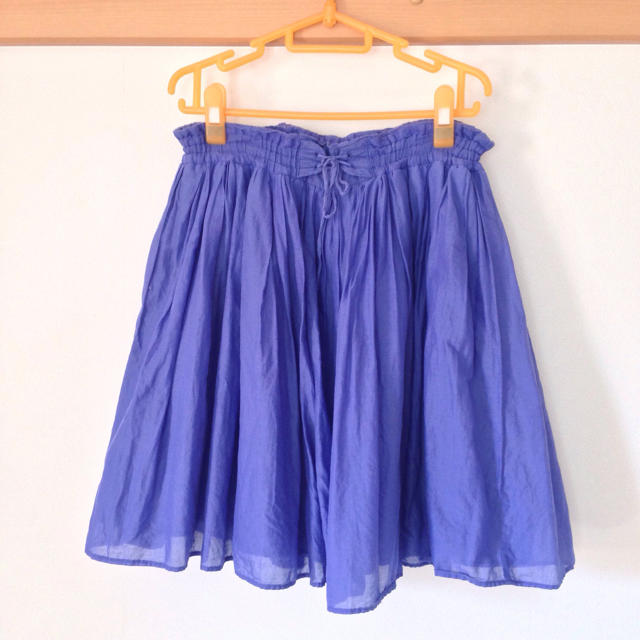 w closet(ダブルクローゼット)のあじさいみたいなスカート レディースのスカート(ひざ丈スカート)の商品写真
