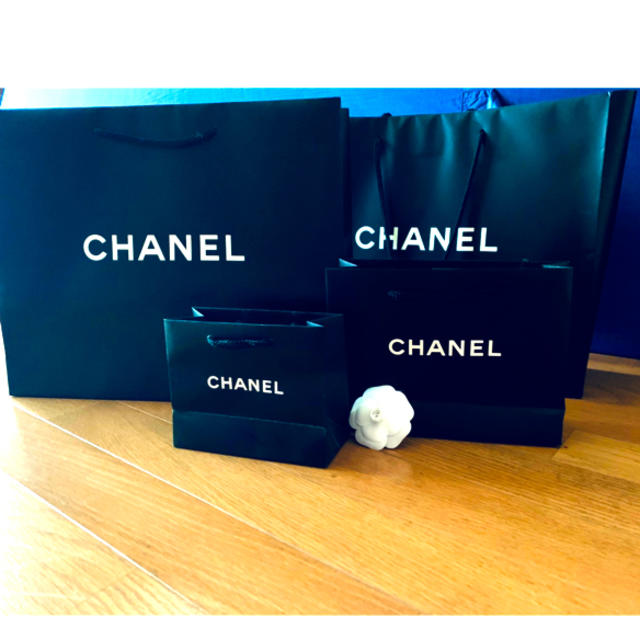 CHANEL(シャネル)のCHANELショップ袋４セット レディースのバッグ(ショップ袋)の商品写真
