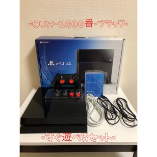 プレイステーション4(PlayStation4)の【動作確認済・即配送】ps4 本体　PlayStation®4(家庭用ゲーム機本体)