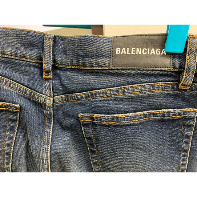 Balenciaga(バレンシアガ)の(期間限定限定価格)balenciaga インディゴ　5ポケット　ジーンズ メンズのパンツ(デニム/ジーンズ)の商品写真