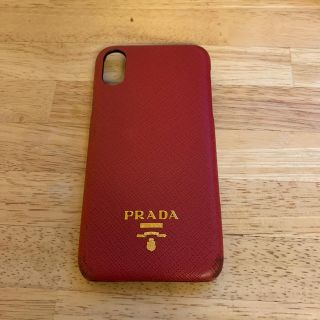 プラダ(PRADA)のPRADA iPhone xs ケース　中古(iPhoneケース)