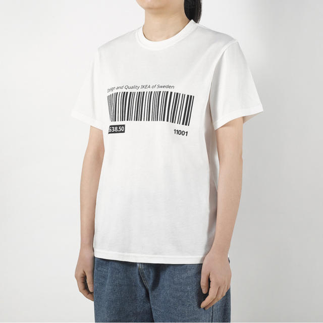 IKEA(イケア)の【新品】IKEA  EFTERTRÄDA エフテルトレーダ　Tシャツ　S/M レディースのトップス(Tシャツ(半袖/袖なし))の商品写真