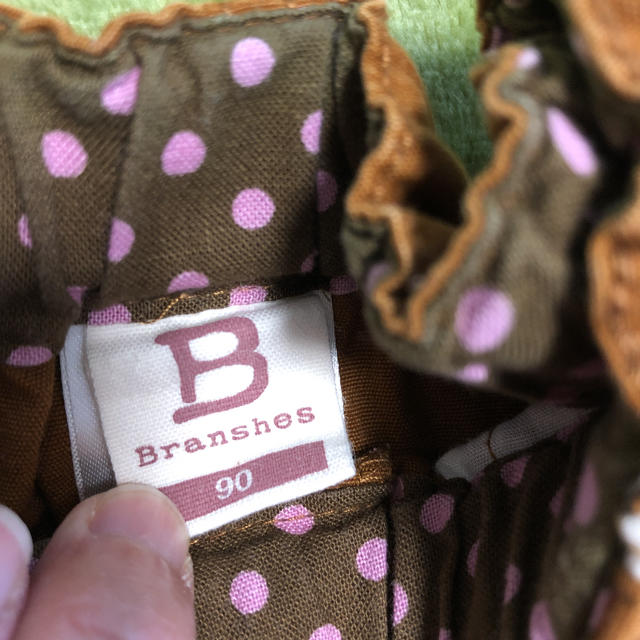 Branshes(ブランシェス)の古着 ブランシェス ショートパンツ キュロット ズボン 90 女の子 キッズ/ベビー/マタニティのキッズ服女の子用(90cm~)(パンツ/スパッツ)の商品写真
