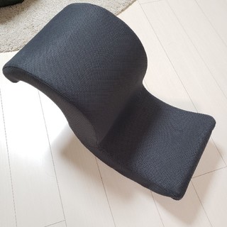ショップジャパン Shop Japanゆらころんグレー 座椅子(エクササイズ用品)
