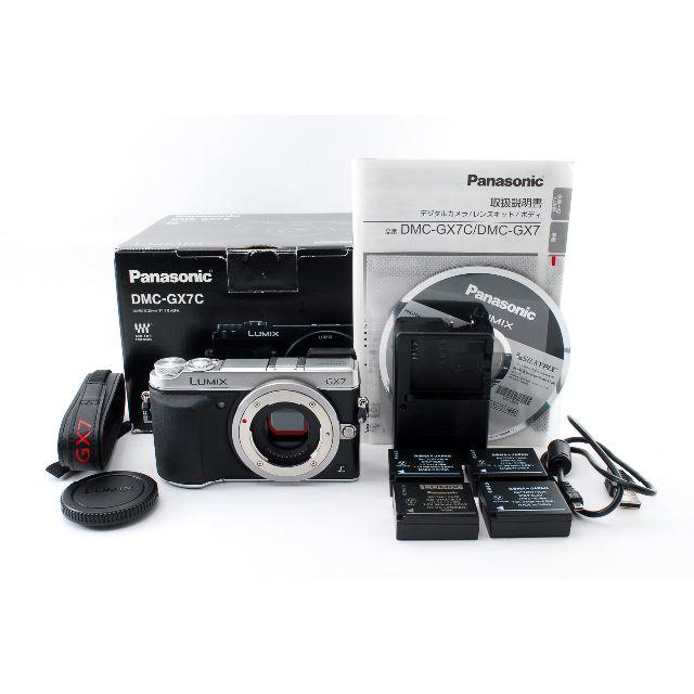 ほぼ新品】パナソニック LUMIX G DMC-GX7 ボディ | jarussi.com.br