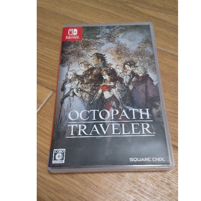 Nintendo Switch(ニンテンドースイッチ)のOCTOPATH TRAVELER（オクトパストラベラー） Switch エンタメ/ホビーのゲームソフト/ゲーム機本体(家庭用ゲームソフト)の商品写真