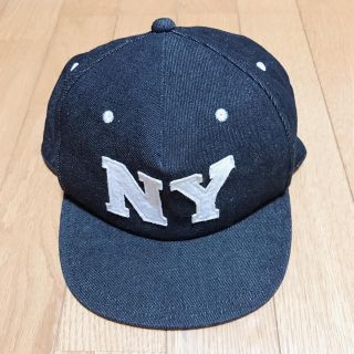 キャップ　ネイビー　NYロゴ入り(キャップ)