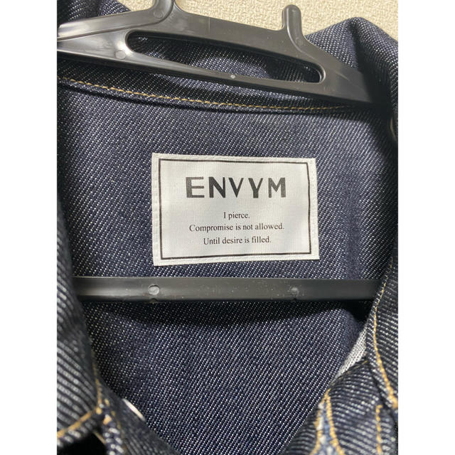 ENVYM(アンビー)のENVYM デニムワンピース レディースのワンピース(ミニワンピース)の商品写真