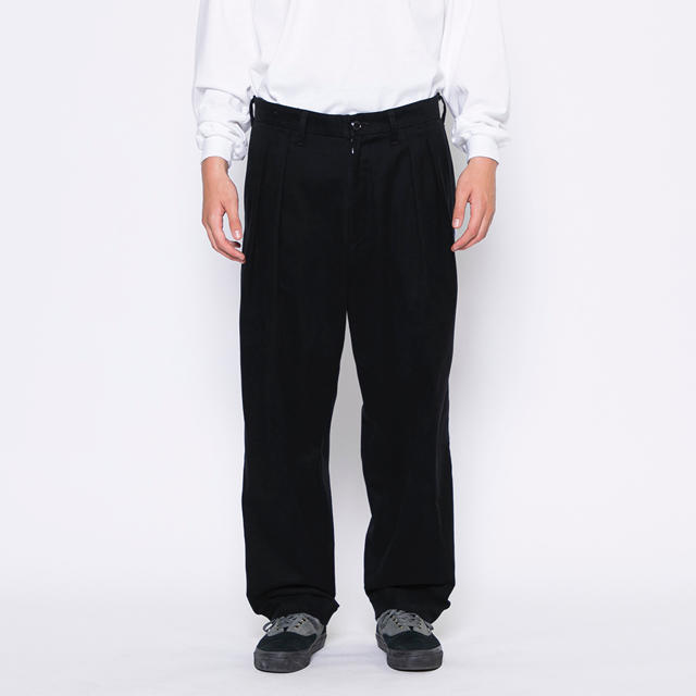 wtaps TUCK /TROUSERS / COTTON. FLANNEL | hartwellspremium.com