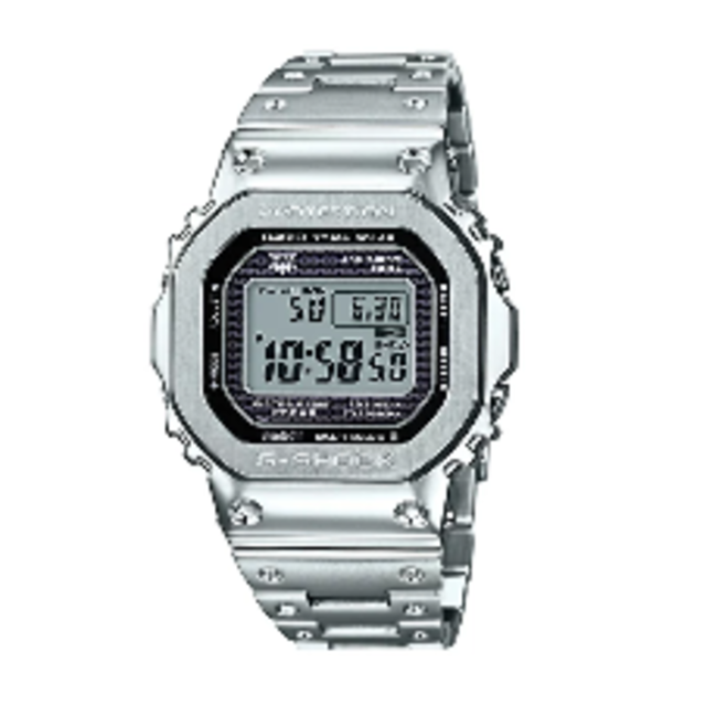 60kHz受信電波【新品】G-SHOCK GMW-B5000D-1JF フルメタルシルバー