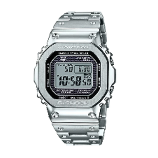 カシオ(CASIO)の【新品】G-SHOCK GMW-B5000D-1JF フルメタルシルバー(腕時計(デジタル))