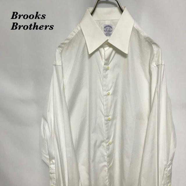 Brooks Brothers(ブルックスブラザース)のBrooks Brothers　ブルックスブラザーズ　ドレスシャツ　長袖　メンズ メンズのトップス(シャツ)の商品写真