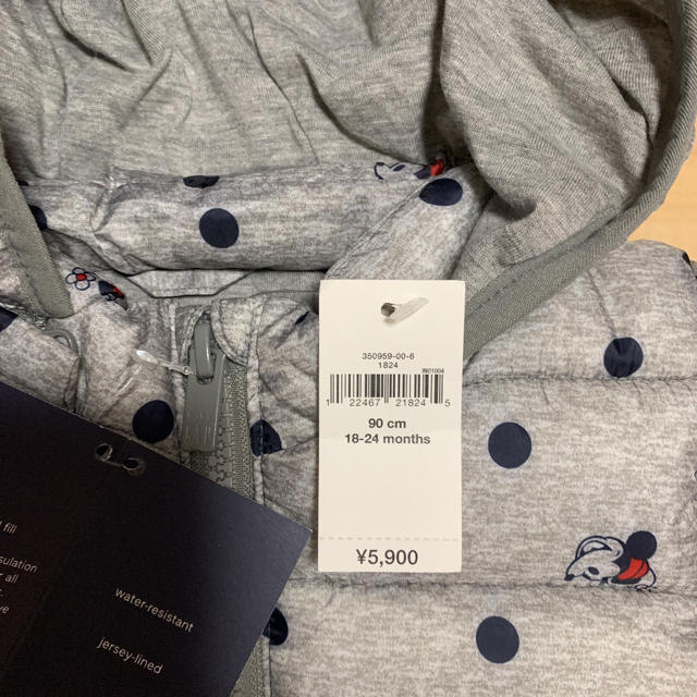 babyGAP(ベビーギャップ)のベビーギャップ　ミニー アウター キッズ/ベビー/マタニティのキッズ服女の子用(90cm~)(ジャケット/上着)の商品写真