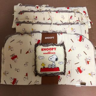 スヌーピー(SNOOPY)のスヌーピー　ベッドガード(ベビーベッド)