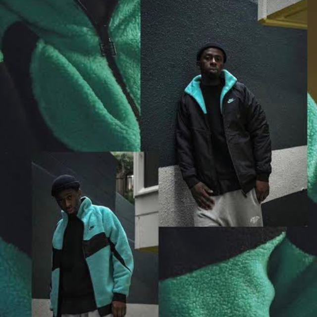 NIKE(ナイキ)の新品 XL nike big swoosh boa jkt  Jade ナイキ メンズのジャケット/アウター(ブルゾン)の商品写真