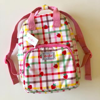 キャスキッドソン(Cath Kidston)の新品未使用　キャスキッドソン　キッズ　イチゴ リュック(リュックサック)