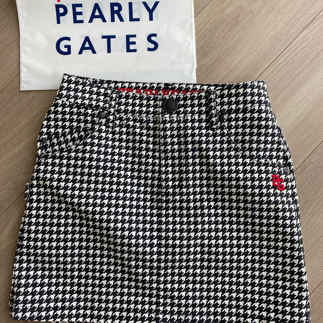 パーリーゲイツ  PEARY GATES  マスターバニー　千鳥格子　スカート