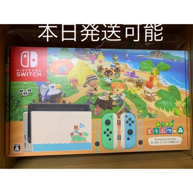 nintendo【新品】任天堂Switch あつまれどうぶつの森 セット 本体同梱版