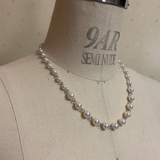 Jieda - mulch Perl necklace silver925 パールネックレスの通販 by