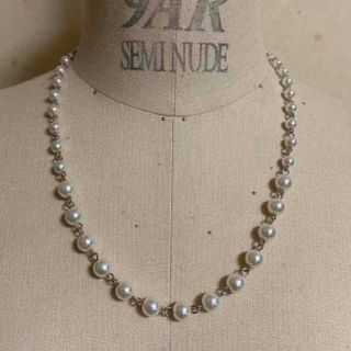 ジエダ(Jieda)のmulch Perl necklace silver925  パールネックレス(ネックレス)