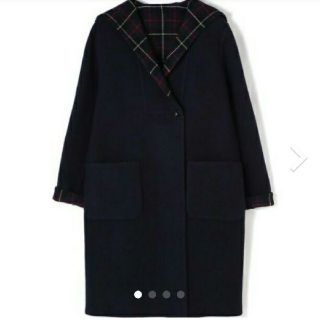 HUMAN WOMAN - 新品 ヒューマンウーマン リバーシブルコート Mサイズの ...
