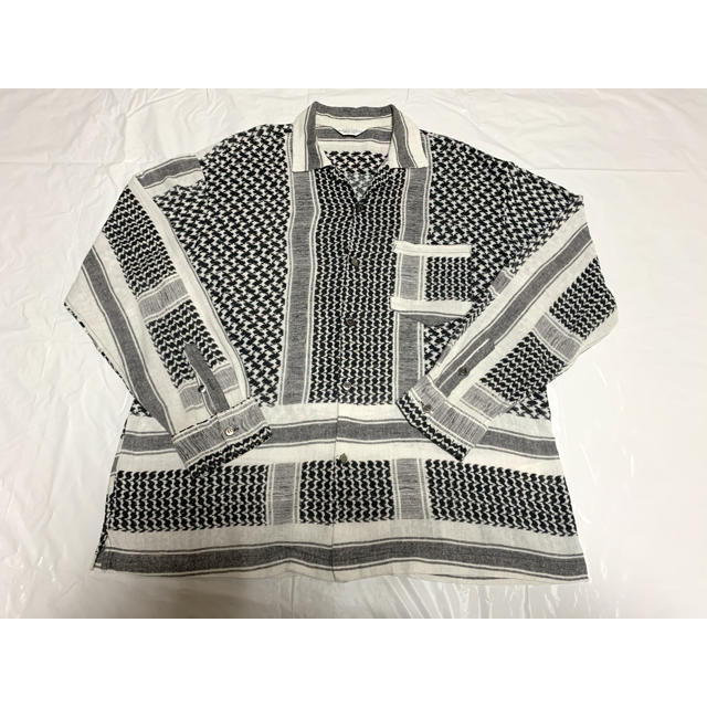 UNUSED(アンユーズド)の名作　unused afghan print L/S shirt アンユーズド メンズのトップス(シャツ)の商品写真