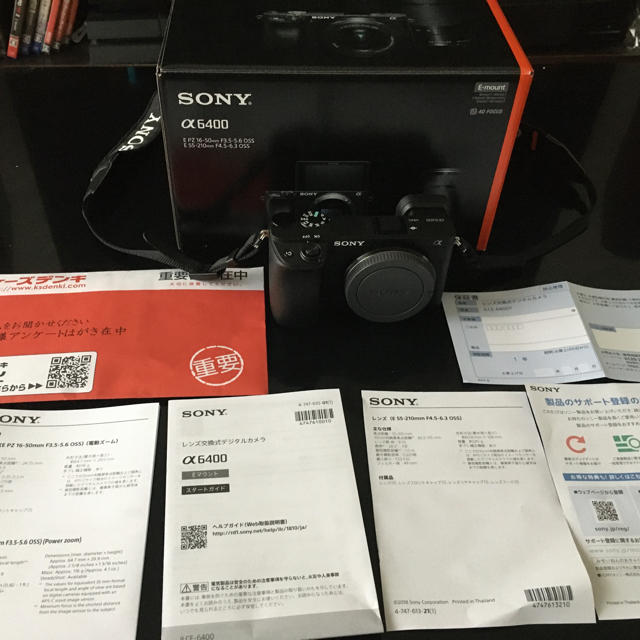 ソニー SONY α6400 ボディ　保証期間内