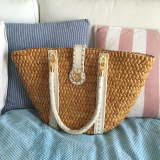 マイケルコース(Michael Kors)のマイケルコース☺︎カゴバッグ(かごバッグ/ストローバッグ)