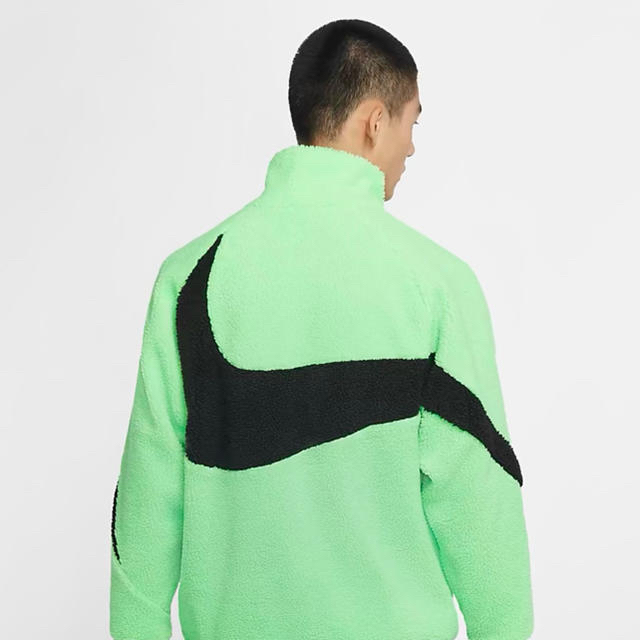 NIKE(ナイキ)のナイキ ビッグスウォッシュ ボアジャケット XL 国内正規品 即納 メンズのジャケット/アウター(ナイロンジャケット)の商品写真