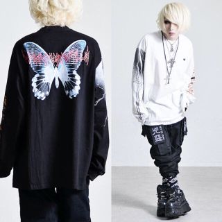 オルターべノム(ALTER VENOMV)のOz ロングTシャツ / オルターベノム V系 病みかわいい 長袖 大きいサイズ(Tシャツ/カットソー(七分/長袖))