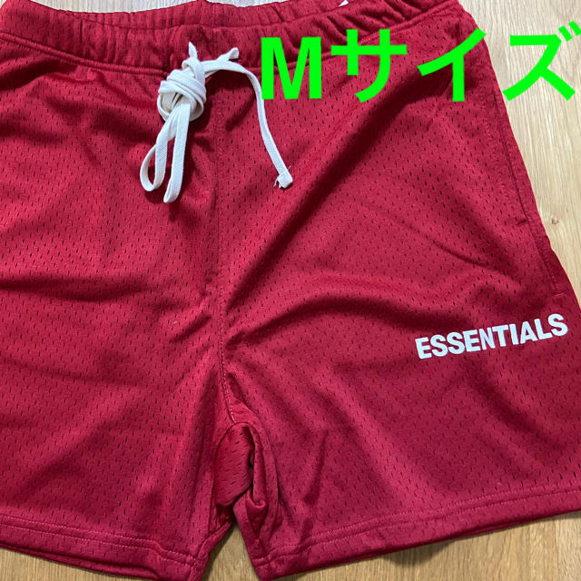 FOG ESSENTIALS ショーツ 赤 M 新品 エッセンシャルズ