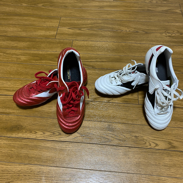 Mizuno モレリア2 25 5 赤白二足セットの通販 By Umenoume S Shop ミズノならラクマ