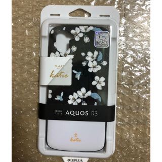 レプラス(LEP LUSS)のAQUOSR3耐衝撃ハイブリッドケースPALLET AIR Katieフラワー柄(Androidケース)