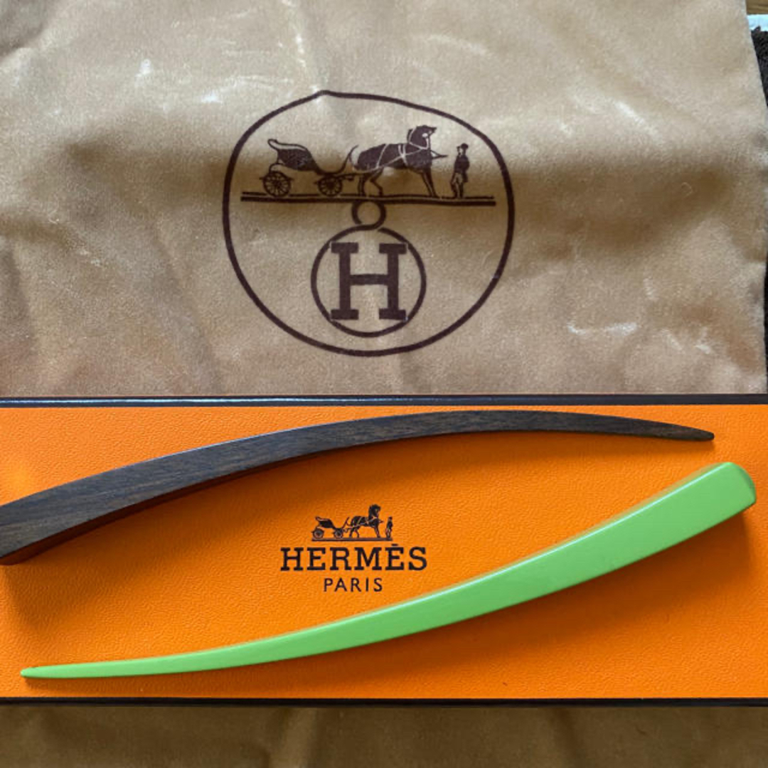 HERMES - HERMES かんざし 新品 未使用 レアの通販 by ちび助 HERMES - HERMES かんざし 新品 未使用 レアの通販 by ちび助