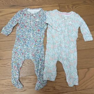 ベビーギャップ(babyGAP)のbabyGAPロンパース　2枚セット(ロンパース)